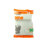 Cubiertos Chicos Blancos - Rino - 50 Piezas