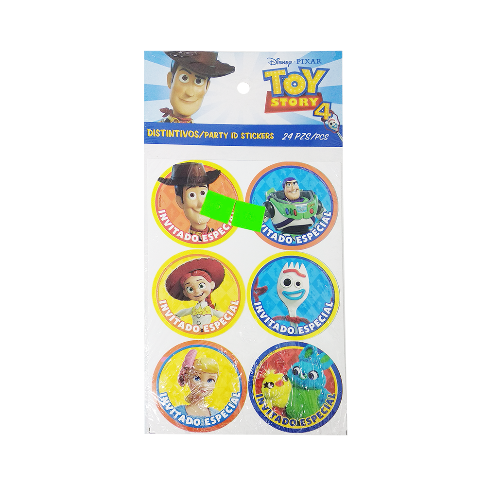 Toy Story 4 Distintivos 24 Pzas