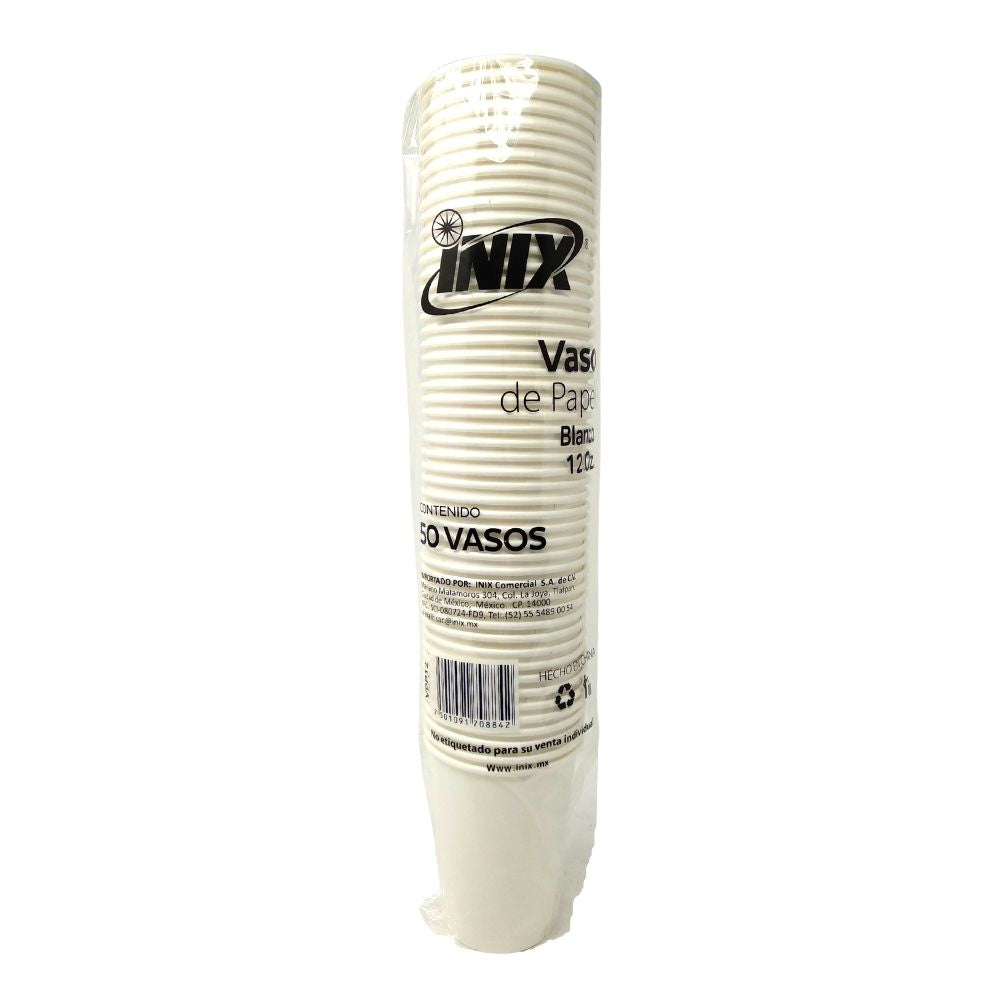 Vaso de Papel - Inix - 50 Piezas