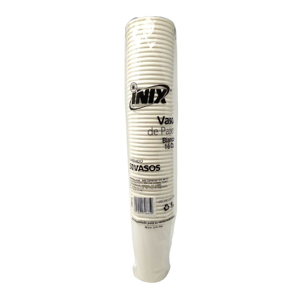 Vaso de Papel - Inix - 50 Piezas
