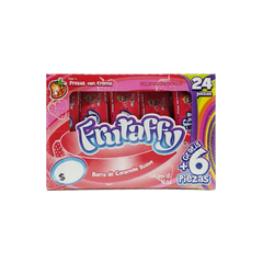 Fresas con Crema - Frutaffy  - 24 Pzas